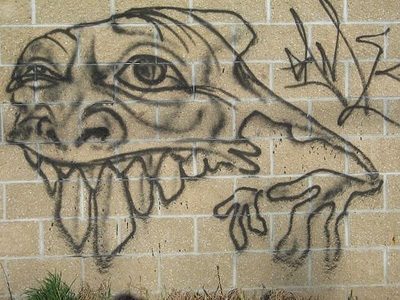 Monster-Graffitti